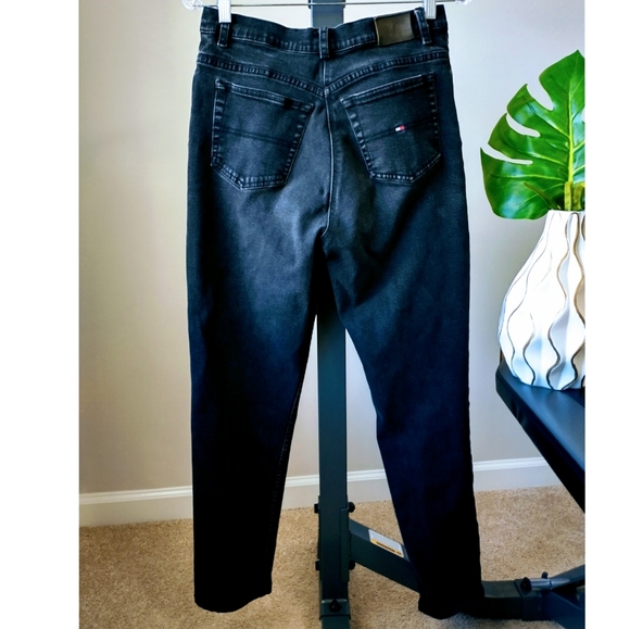 TOMMY HILFIGER Whiskered High Rise Jeans - Picture 3 of 10